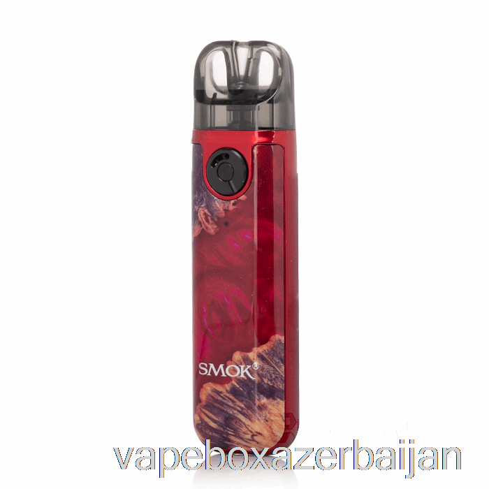 Vape Box Azerbaijan SMOK NOVO 4 Mini 25W Kit Red Stabilizing Wood